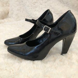 Black Patent Mary Jane's